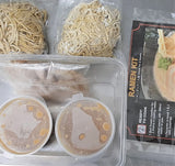 Ramen Kit (Noodles, sauce, toppings) / ラーメンキット 二人前　Good for 2 bowls