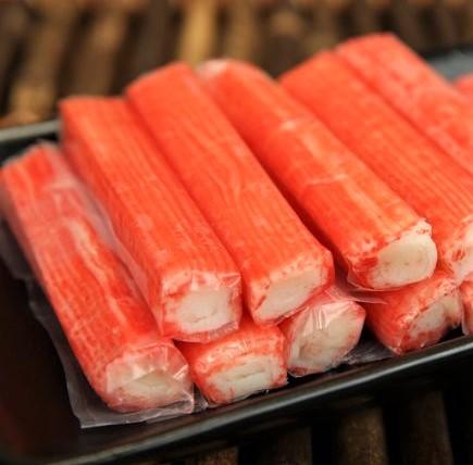 Crab stick for Sushi, Salad and any Japanese cuisine.  Just defrost naturally, then ready to eat.