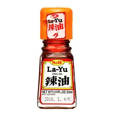 La-Yu (Chilli oil) / S&B 卓上ラー油　33ml