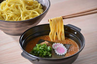 Freshly made noodles For Tsuke-men. Boil for 3:30-4mins in boiling water.